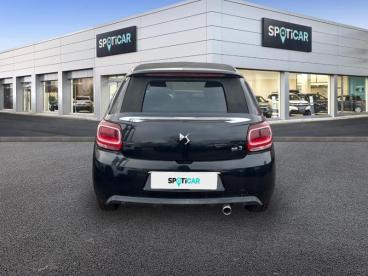 SPOTICAR Ds Ds 3 Cabrio Ds Ds 3 Cabriolet Puretech 110ch So Chic S&s Occasion - Coupé-cabriolet Essence Noir Perla Nera (n) - Vernon - 1202917179_5