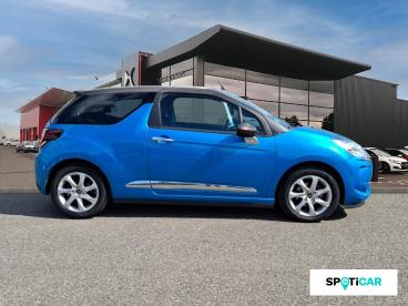 SPOTICAR Ds Ds 3 Cabrio Ds Ds 3 Cabriolet Puretech 110ch So Chic S&s Occasion - Coupé-cabriolet Essence Bleu Belle-Île (m) - Montauban - 1203488946_4