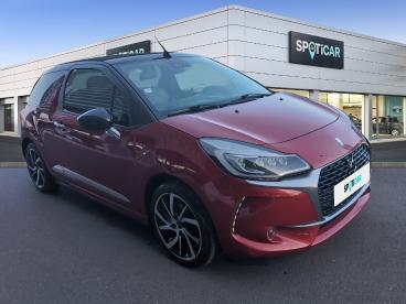 SPOTICAR Ds Ds 3 Cabrio Ds Ds 3 Cabriolet Puretech 110ch Performance Line S&s Occasion - Coupé-cabriolet Essence Rouge Rubi (n) - Fontenay Sur Eure - 1203908827_3