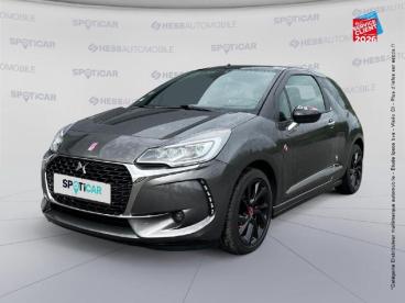 SPOTICAR Ds Ds 3 Cabrio Ds Ds 3 Cabriolet Puretech 110ch Performance Line S&s Eat6 Occasion - Coupé-cabriolet Essence Gris Platinium (m) - Toit Noir Onyx - Prix les mezieres - 1204055519_1