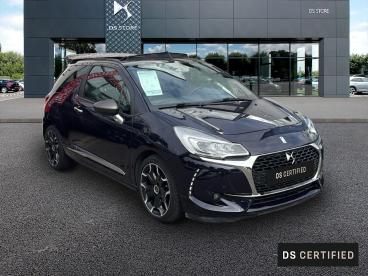 SPOTICAR Ds Ds 3 Cabrio Ds Ds 3 Cabriolet Puretech 110ch Sport Chic S&s Eat6 Occasion - Coupé-cabriolet Essence Noir - Muret - 1204147237_3