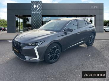 DS CERTIFIED Ds Ds N°4 Dsn4 Bluehdi 130 Automatique Etoile - Alcantara occasion certifiée - Berline Diesel Gris Platinium (m) - Metz - 4146517_1