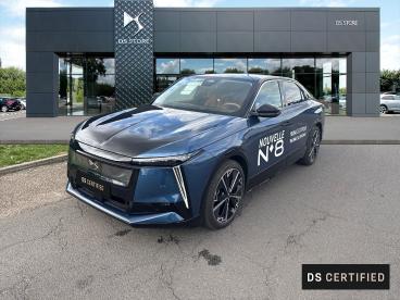 DS CERTIFIED Ds Ds N°8 Dsn8 350 Ch Awd Long Range Etoile occasion certifiée - Suv Electrique Bleu Topaze (m) - Metz - 4146526_1