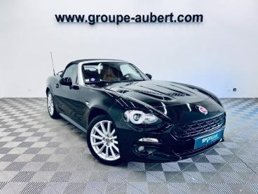 SPOTICAR Fiat 124 Spider 1.4 Multiair 140ch Lusso Bva Occasion - Coupé-cabriolet Essence Noir Vesuvio - Cherbourg En Cotentin - 1203807435_1
