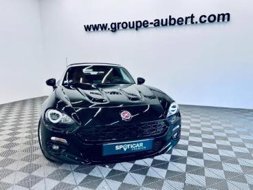 SPOTICAR Fiat 124 Spider 1.4 Multiair 140ch Lusso Bva Occasion - Coupé-cabriolet Essence Noir Vesuvio - Cherbourg En Cotentin - 1203807435_2