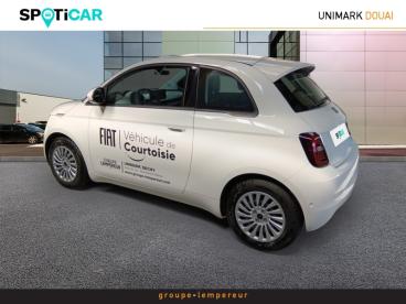 SPOTICAR Fiat 500 E 95ch Pack Confort (pas De Bonus Ecologique) Occasion - Citadine Electrique Ice White Pastel - Dechy - 1203076876_5