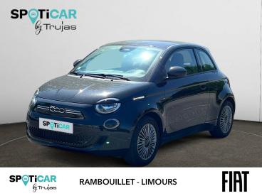 SPOTICAR Fiat 500 E 118 Ch Nouvelle 500 Occasion - Citadine Electrique Noir - Rambouillet - 1203141333_1