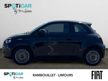 SPOTICAR Fiat 500 E 118 Ch Nouvelle 500 Occasion - Citadine Electrique Noir - Rambouillet - 1203141333_2