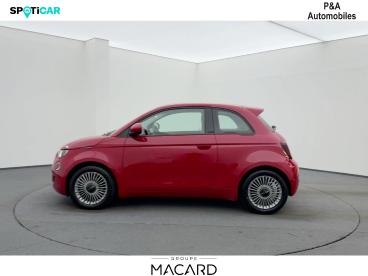 SPOTICAR Fiat 500 E 118ch Pack Confort Occasion - Citadine Electrique Red By (red) Pastel - Montauban - 1203231297_1