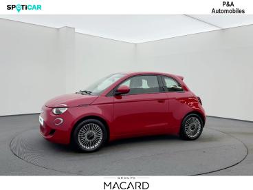 SPOTICAR Fiat 500 E 118ch Pack Confort Occasion - Citadine Electrique Red By (red) Pastel - Montauban - 1203231297_2
