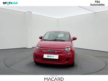 SPOTICAR Fiat 500 E 118ch Pack Confort Occasion - Citadine Electrique Red By (red) Pastel - Montauban - 1203231297_3