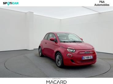 SPOTICAR Fiat 500 E 118ch Pack Confort Occasion - Citadine Electrique Red By (red) Pastel - Montauban - 1203231297_4