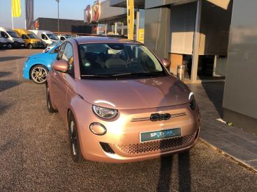 SPOTICAR Fiat 500 42kwh Icone Occasion - Citadine Electrique Rose - Peronnas - 1203276680_1