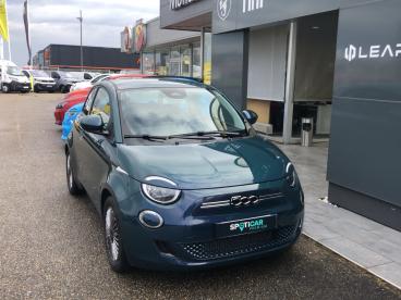 SPOTICAR Fiat 500 24kwh Icone Occasion - Citadine Electrique Vert - Peronnas - 1203434334_1