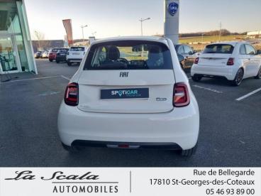 SPOTICAR Fiat 500 E 118ch My23 Occasion - Citadine Electrique Blanc - Saint-georges-des-coteaux - 1203435776_4