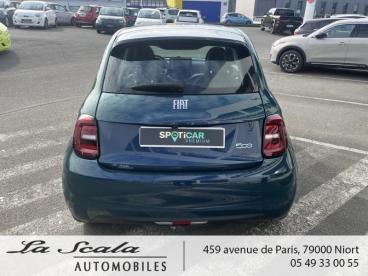 SPOTICAR Fiat 500 E 118ch My23 Occasion - Citadine Electrique Ocean Green Métal - Niort - 1203435878_4