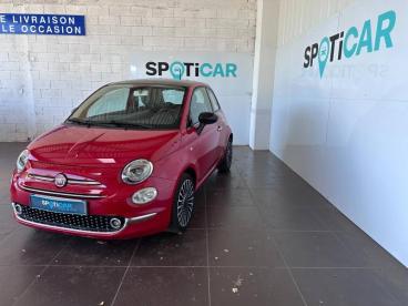 SPOTICAR Fiat 500 0.9 8v Twinair 105ch S&s Club Occasion - Citadine Essence Rouge - Aurillac - 1203470656_1
