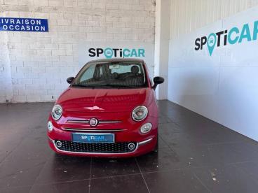 SPOTICAR Fiat 500 0.9 8v Twinair 105ch S&s Club Occasion - Citadine Essence Rouge - Aurillac - 1203470656_2