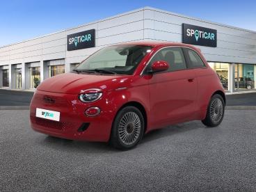 SPOTICAR Fiat 500 E 95 Ch (red) Occasion - Citadine Electrique Rouge - Lyon - 1203511598_1