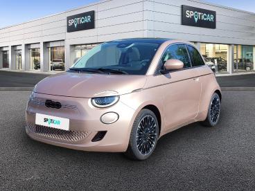 SPOTICAR Fiat 500 E 118ch La Prima My23 Occasion - Citadine Electrique Rose Gold Métal - Ludres - 1203514510_1