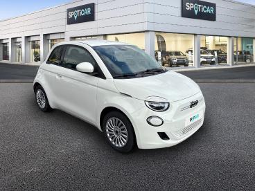 SPOTICAR Fiat 500 E 95ch Action Occasion - Citadine Electrique Blanc - Ludres - 1203514545_3