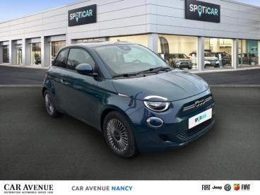 SPOTICAR Fiat 500 E 95ch Icone Occasion - Citadine Electrique Ocean Green Métal - Ludres - 1203514561_3