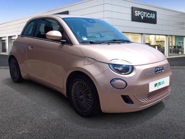 SPOTICAR Fiat 500 E 118ch Passion Occasion - Citadine Electrique Rose Gold Métal - Marseille - 1203526583_3