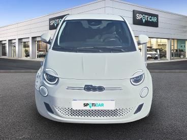 SPOTICAR Fiat 500 E 118ch Pack Confort & Style My24 ** Prime Coup De Occasion - Citadine Electrique Ice White Pastel - Ludres - 1203539466_2