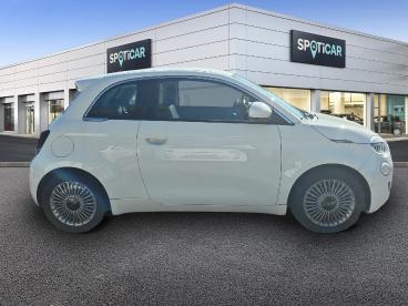 SPOTICAR Fiat 500 E 118ch Pack Confort & Style My24 ** Prime Coup De Occasion - Citadine Electrique Ice White Pastel - Ludres - 1203539466_4