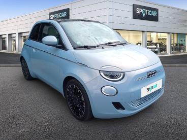 SPOTICAR Fiat 500 E 118ch La Prima Occasion - Citadine Electrique Celestial Blue Tri-couche - Marseille - 1203552463_3