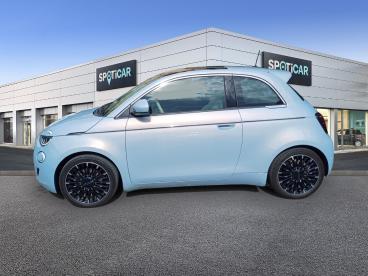 SPOTICAR Fiat 500 E 118ch La Prima Occasion - Citadine Electrique Celestial Blue Tri-couche - Marseille - 1203552463_4