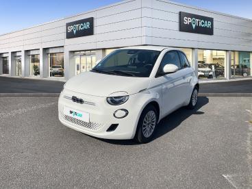 SPOTICAR Fiat 500 E 95 Ch Nouvelle 500 Occasion - Citadine Electrique Blanc - Saint Doulchard - 1203557396_1