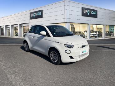 SPOTICAR Fiat 500 E 95 Ch Nouvelle 500 Occasion - Citadine Electrique Blanc - Saint Doulchard - 1203557396_3