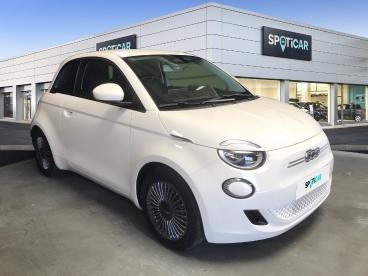 SPOTICAR Fiat 500 E 95ch Icone Occasion - Citadine Electrique Blanc - Orleans Cedex 02 - 1203571459_3