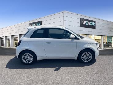 SPOTICAR Fiat 500 E 95ch Action Occasion - Citadine Electrique Blanc - Saint Doulchard - 1203594711_4