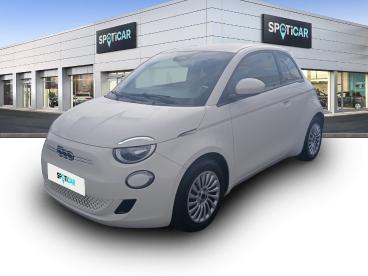 SPOTICAR Fiat 500 E 95ch My23 Occasion - Citadine Electrique Blanc - Bieville Beuville - 1203596393_1