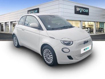 SPOTICAR Fiat 500 E 95ch My23 Occasion - Citadine Electrique Blanc - Bieville Beuville - 1203596393_3