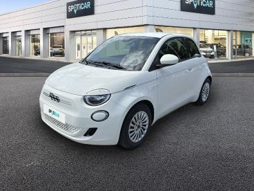 SPOTICAR Fiat 500 E 95ch Action Occasion - Citadine Electrique Blanc - Ludres - 1203596535_1