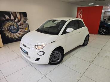 SPOTICAR Fiat 500 E 118ch Icone Occasion - Citadine Electrique Blanc - Vert Saint Denis - 1203605006_1
