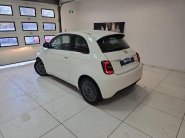SPOTICAR Fiat 500 E 118ch Icone Occasion - Citadine Electrique Blanc - Vert Saint Denis - 1203605006_3