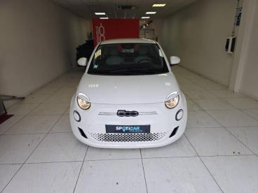 SPOTICAR Fiat 500 E 118ch Icone Occasion - Citadine Electrique Blanc - Vert Saint Denis - 1203605006_4