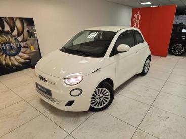 SPOTICAR Fiat 500 E 95ch Action Plus Occasion - Citadine Electrique Blanc - Vert Saint Denis - 1203605030_1