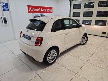 SPOTICAR Fiat 500 E 95ch Action Plus Occasion - Citadine Electrique Blanc - Vert Saint Denis - 1203605030_3