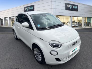 SPOTICAR Fiat 500 E 95ch Action Occasion - Citadine Electrique Blanc - Reze - 1203623900_3