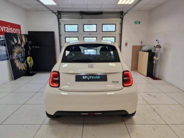 SPOTICAR Fiat 500 E 95ch Action Occasion - Citadine Electrique Blanc - Vert Saint Denis - 1203624938_4