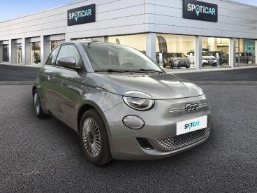 SPOTICAR Fiat 500 E 95ch Icone Occasion - Citadine Electrique Mineral Grey Métal - Ludres - 1203627939_3