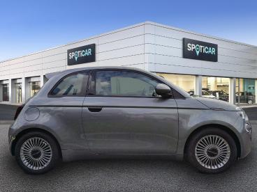 SPOTICAR Fiat 500 E 95ch Icone Occasion - Citadine Electrique Mineral Grey Métal - Ludres - 1203627939_4