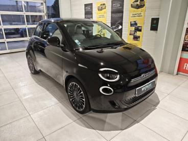 SPOTICAR Fiat 500 E 95ch Icone Plus (pack Style) Occasion - Citadine Electrique Onyx Black Pastel - Charmeil - 1203631542_3