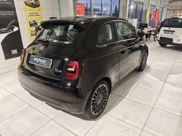 SPOTICAR Fiat 500 E 95ch Icone Plus (pack Style) Occasion - Citadine Electrique Onyx Black Pastel - Charmeil - 1203631542_4