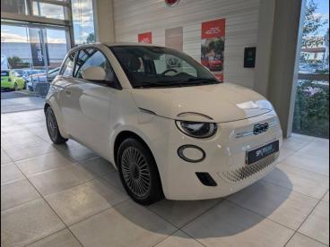 SPOTICAR Fiat 500 E 118ch Icone Occasion - Citadine Electrique Blanc - Charmeil - 1203631589_3